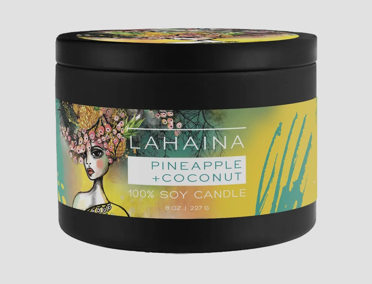 Lahaina Pineapple + Coconut 8 oz. Candle