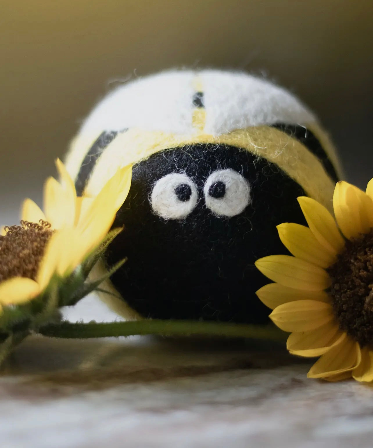 Friendsheep® Lavender Fields Dryer Balls - Set of 3 (Bee)