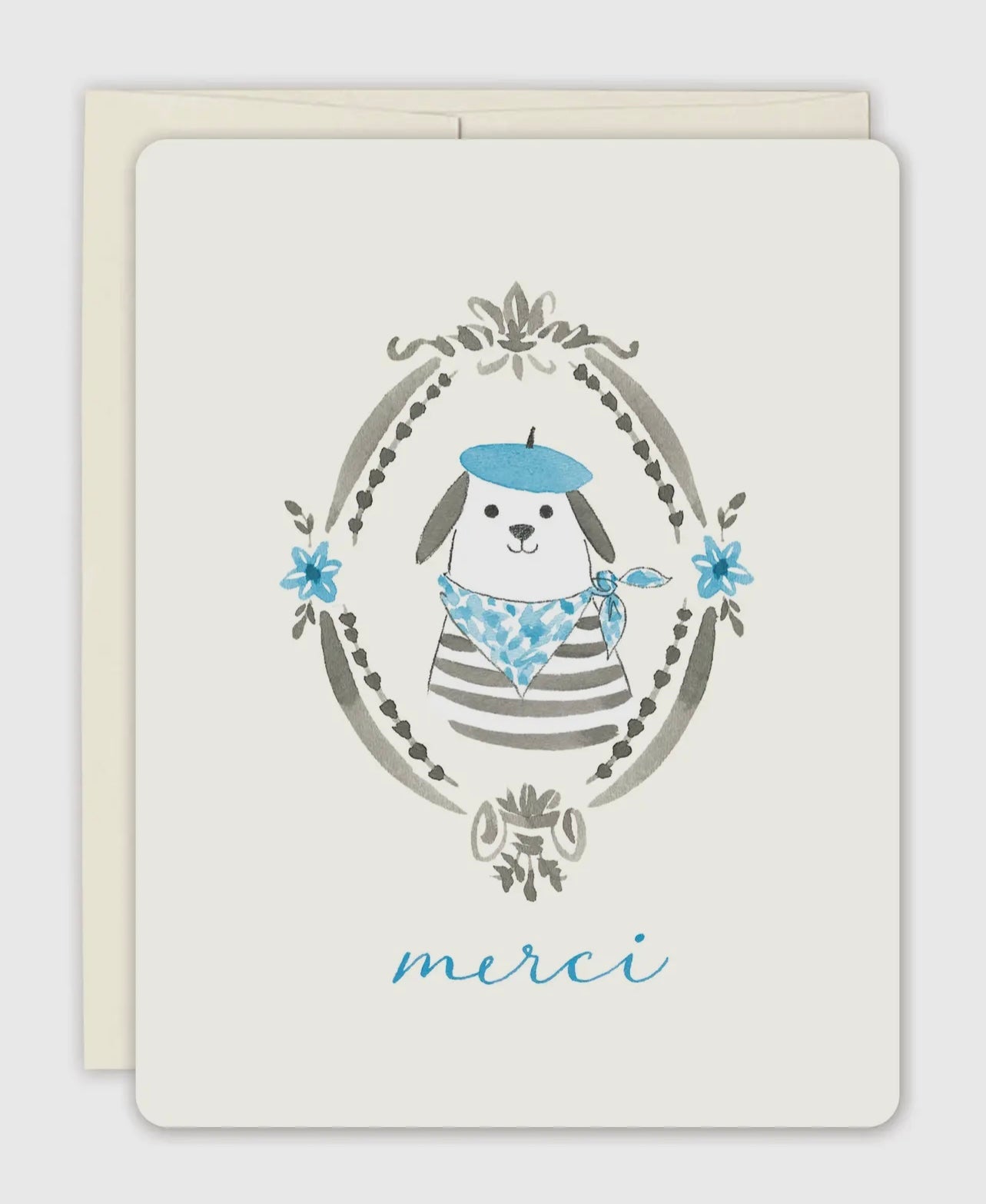 Merci - Boxed Set of 10 Blank Notes & Envelopes
