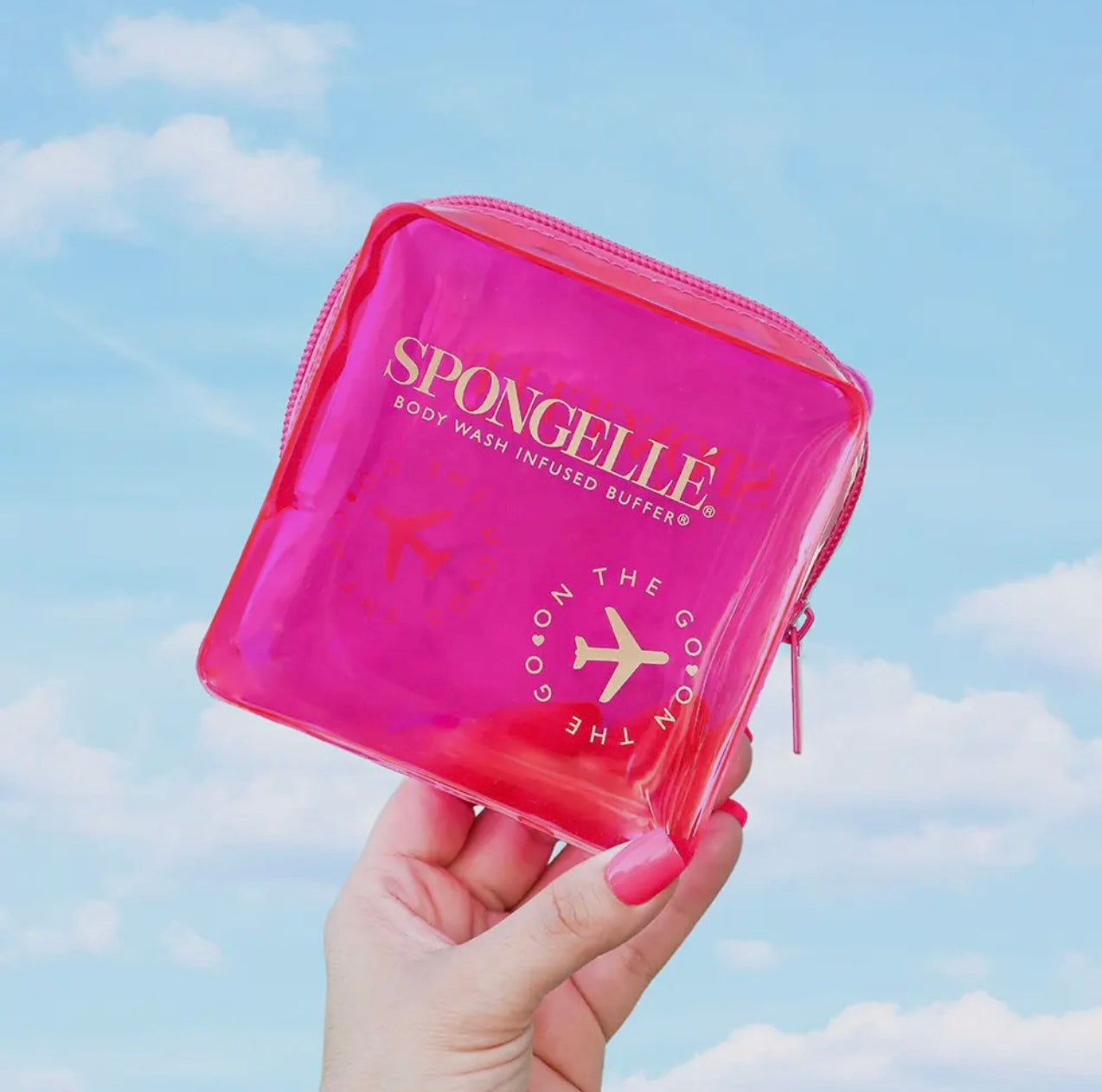 Spongellé® Pink Travel Case