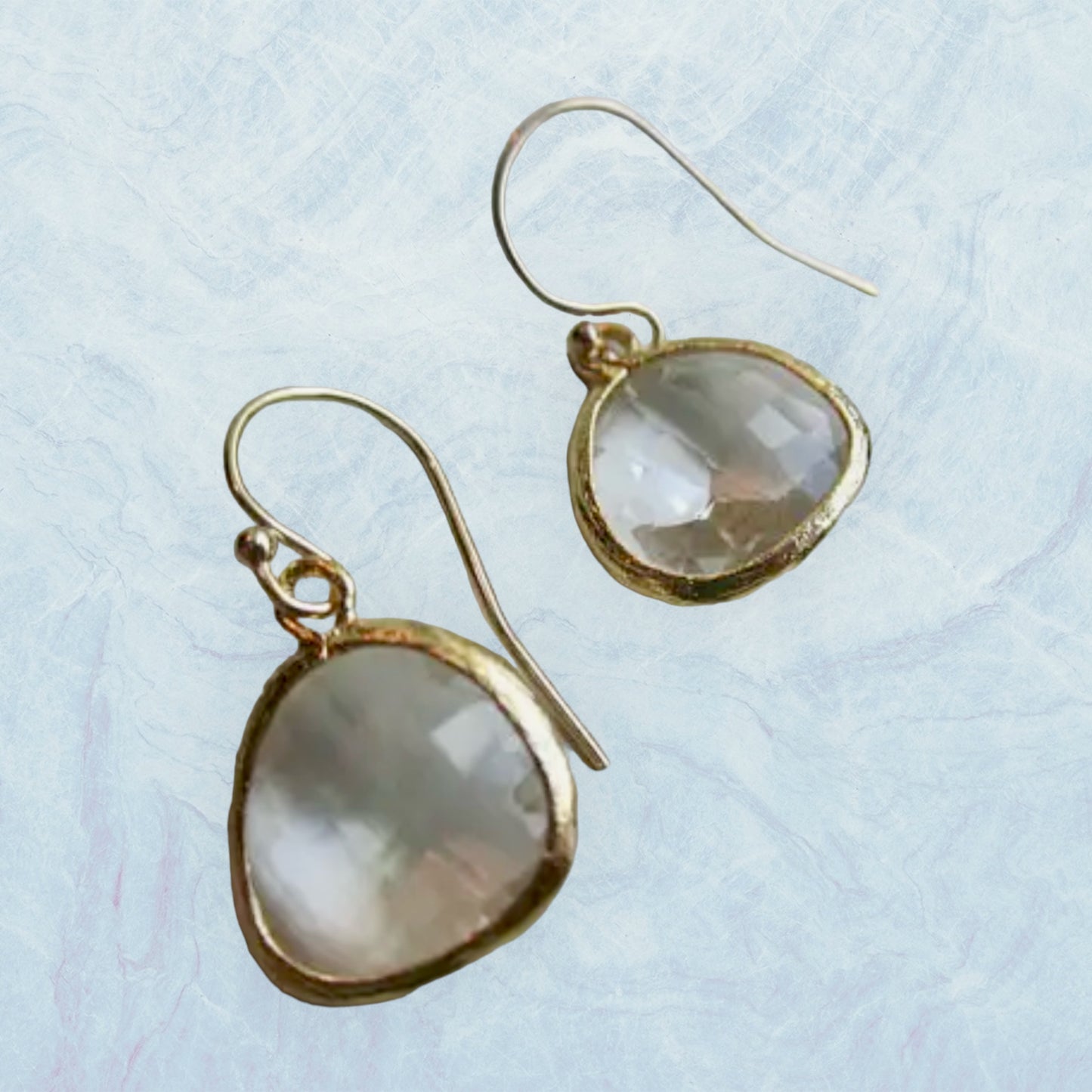 Clear Crystal Earrings