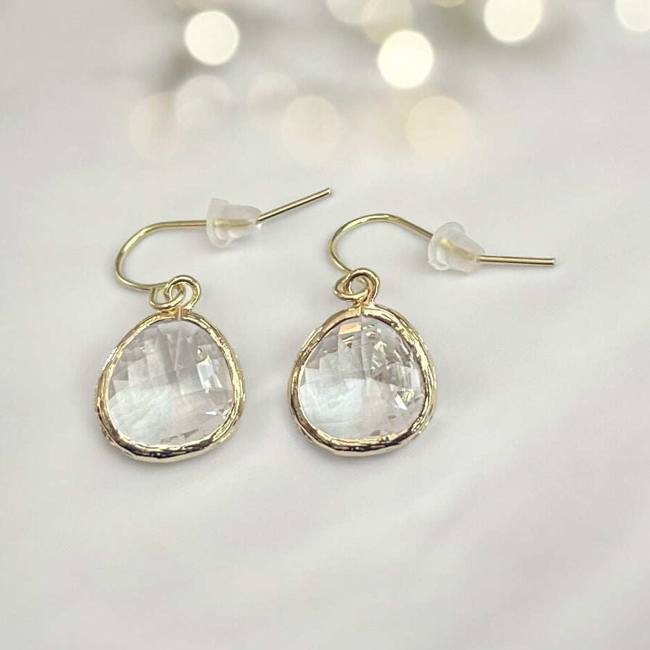 Clear Crystal Earrings