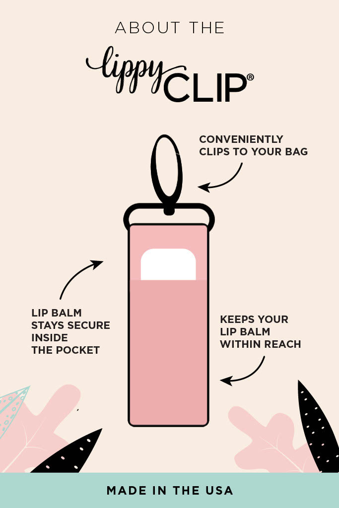 Classic Ocean Blue LippyClip® Lip Balm Holder
